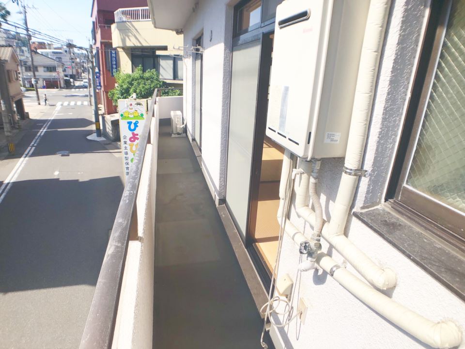 グリーンヴィレッヂ柿元 ベランダ