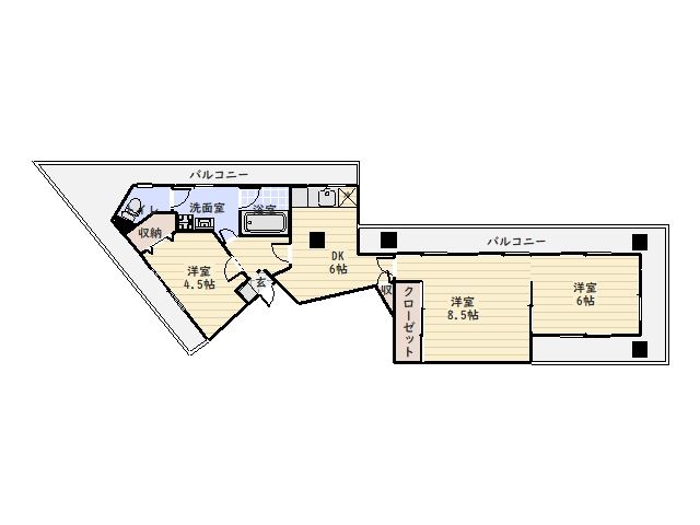 グリーンヴィレッヂ柿元 間取り