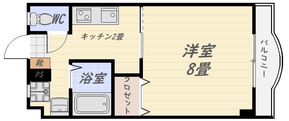スミトモマンション荒田 間取り
