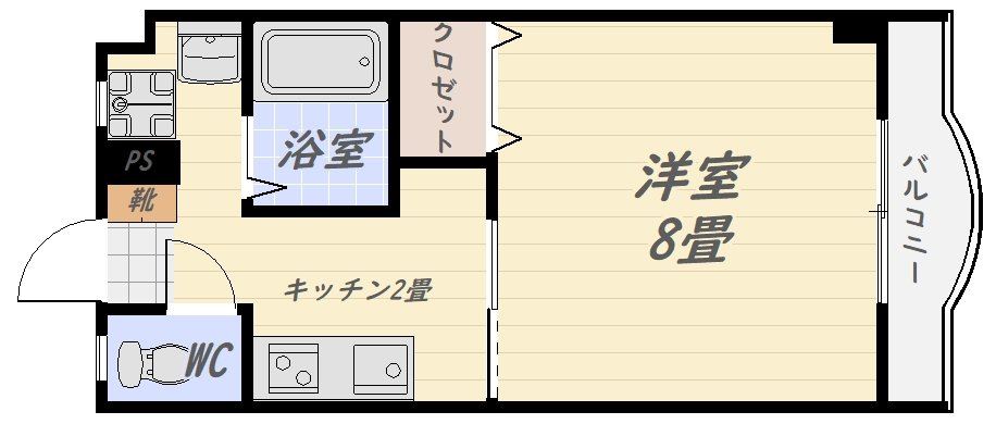 スミトモマンション荒田 間取り