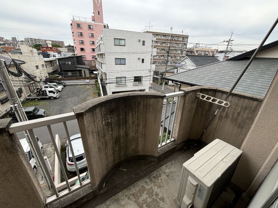 アリーズ鴨池 ベランダ