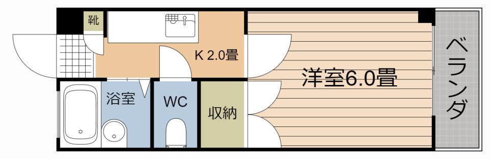 アリーズ鴨池 間取り