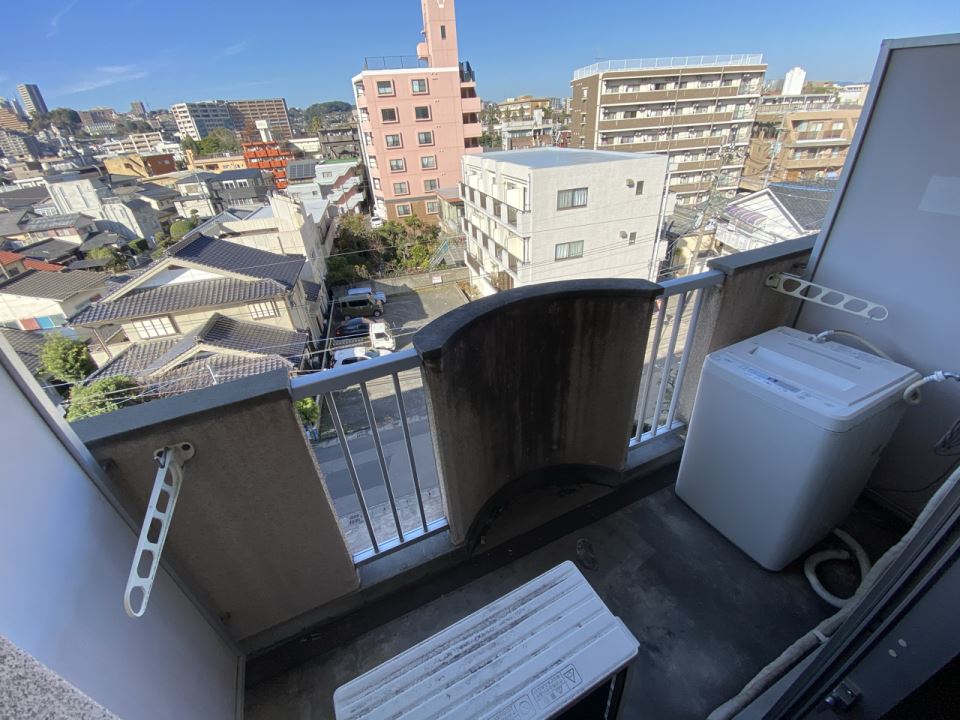 アリーズ鴨池 ベランダ