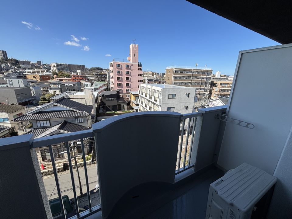 アリーズ鴨池 ベランダ