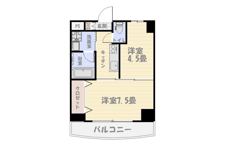 ヨーロピア荒田 間取り