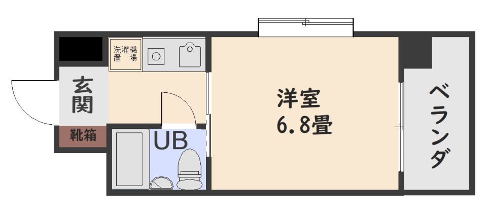 朝日プラザ上之園 間取り