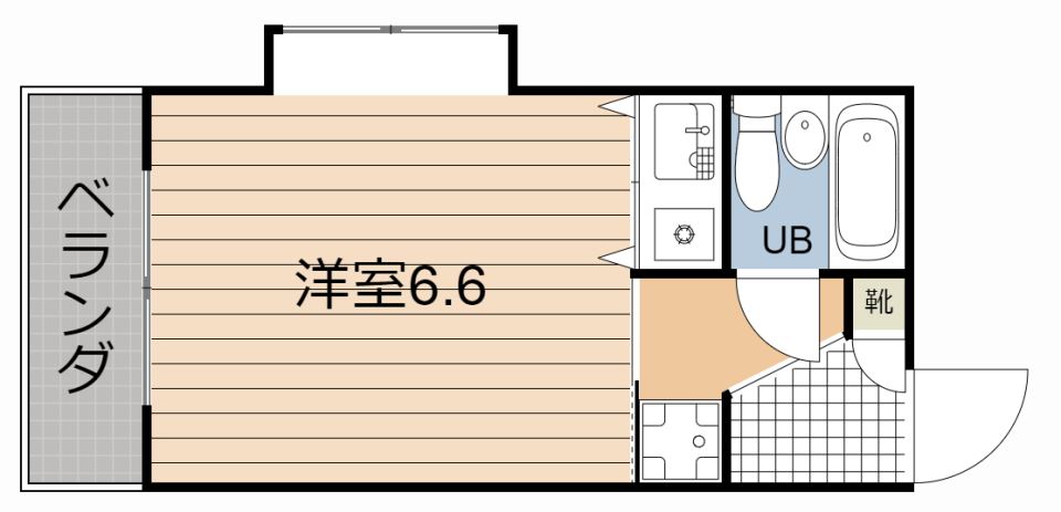 朝日プラザ上之園 間取り