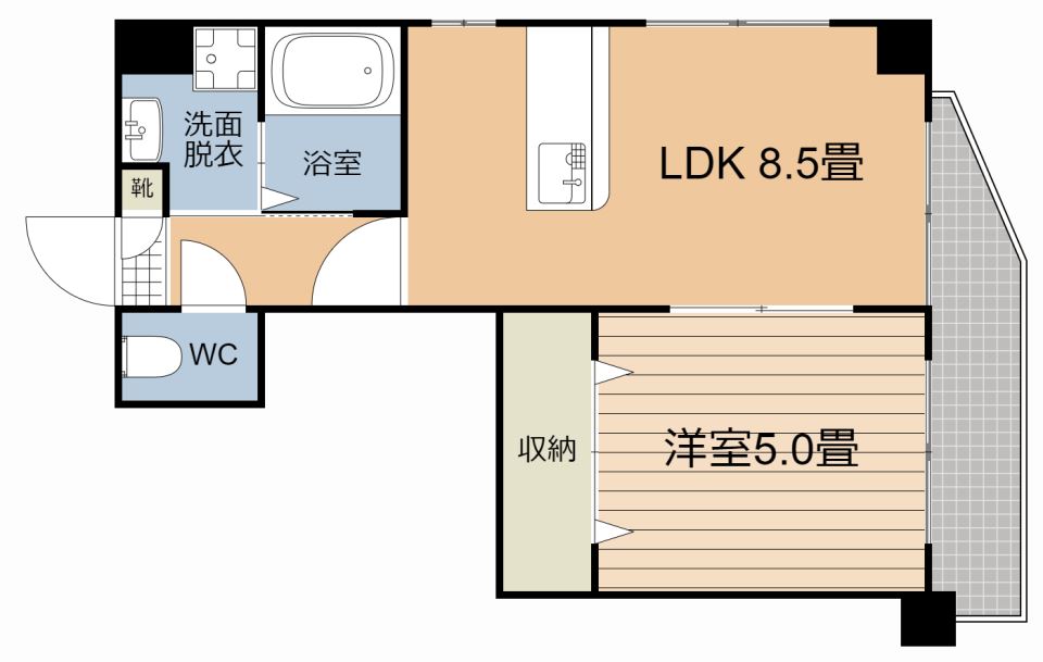 パームツウィン 間取り