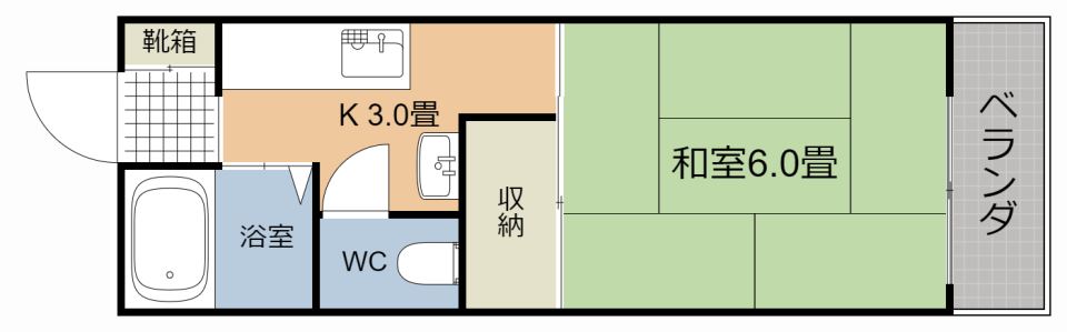 レジデンス久野 間取り