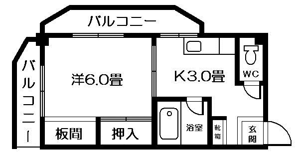 サンメゾンＤＮＫ 間取り