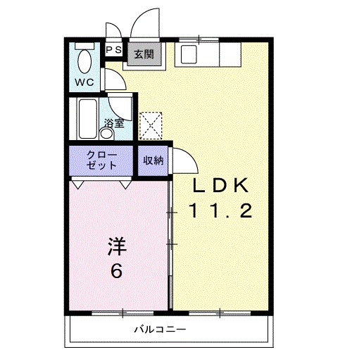 鹿児島県鹿児島市西紫原町 間取り
