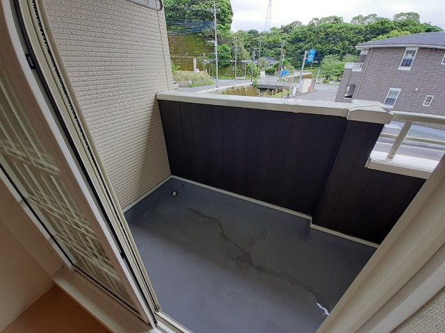 鹿児島県鹿児島市中山町 ベランダ