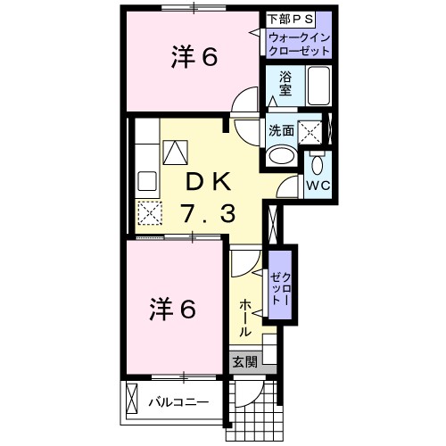 鹿児島県鹿児島市中山町 間取り
