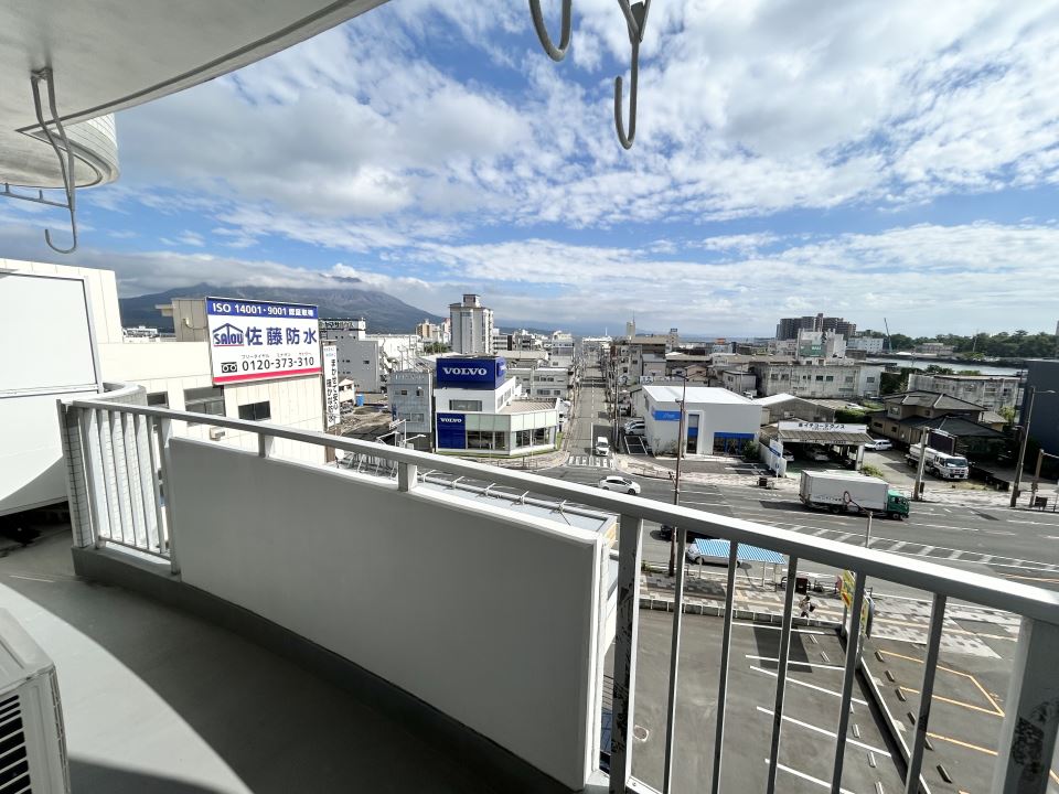 スカイパークマンション ベランダ