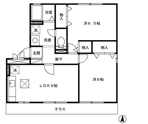 セジュールエレガンス 間取り