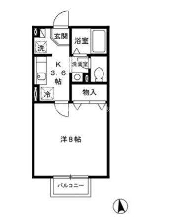 モナリエプライズＡ 間取り