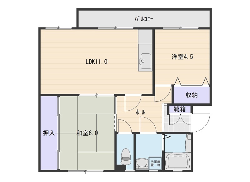 鹿児島県鹿児島市日之出町31-1 間取り