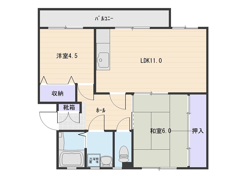 鹿児島県鹿児島市日之出町31-1 間取り