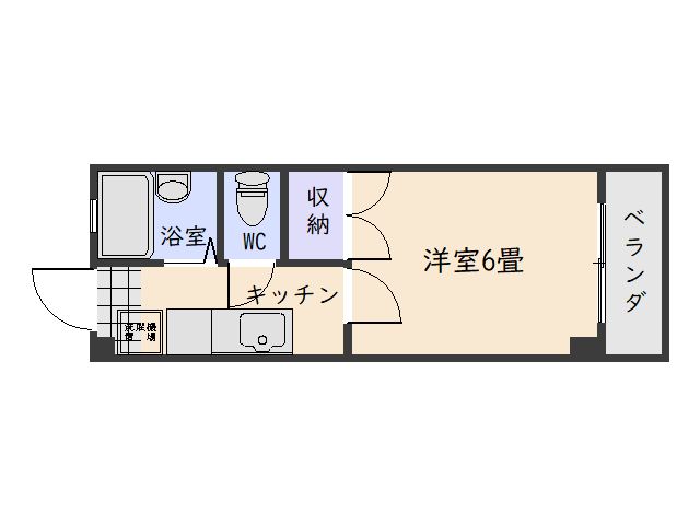 エントピア鴨池第８ 間取り