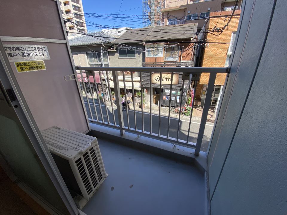 鴨池山元ビル ベランダ