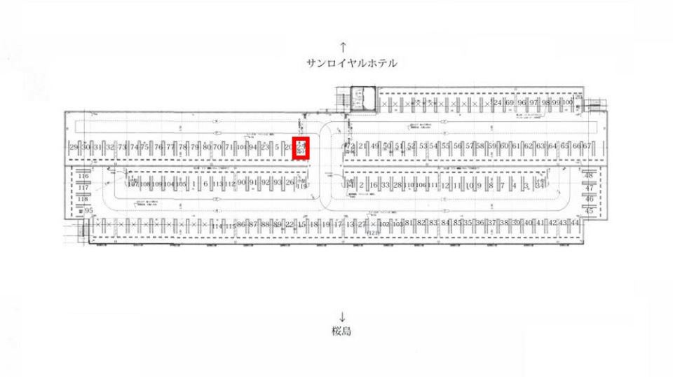 ＡＳＴＹ駐車場 間取り