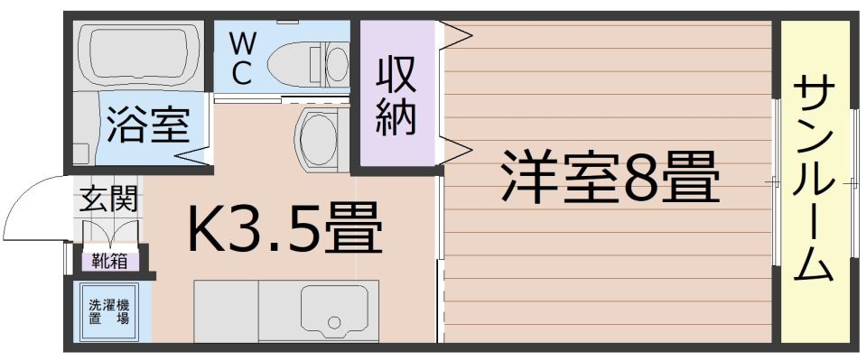 住吉ハイツ 間取り