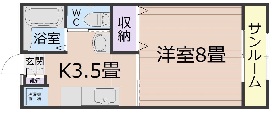 住吉ハイツ 間取り