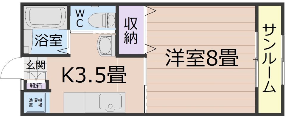 住吉ハイツ 間取り
