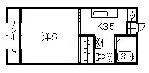 住吉ハイツ 間取り