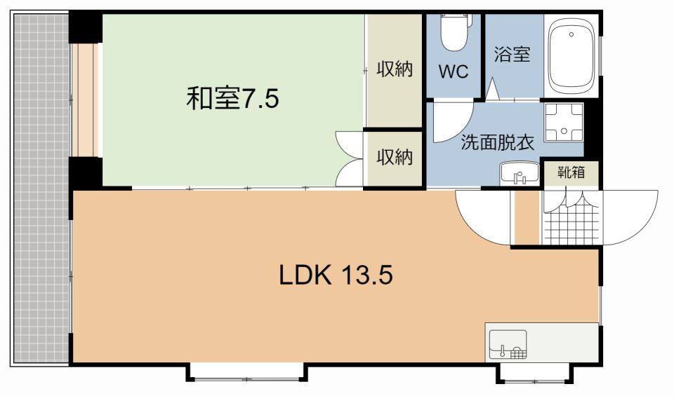ラフィーネ桜ヶ丘 間取り