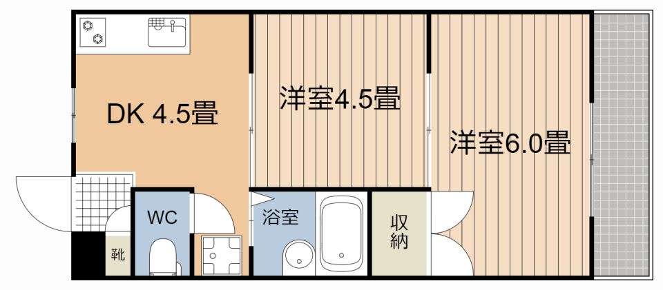 パルティールⅡ 間取り