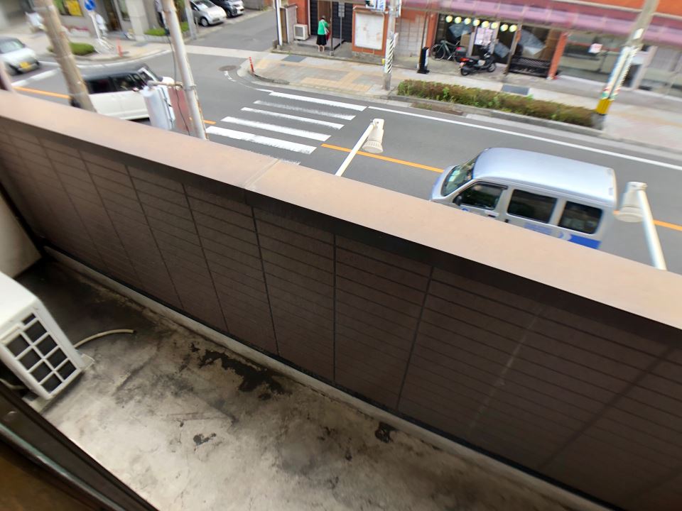 パルティールⅡ ベランダ