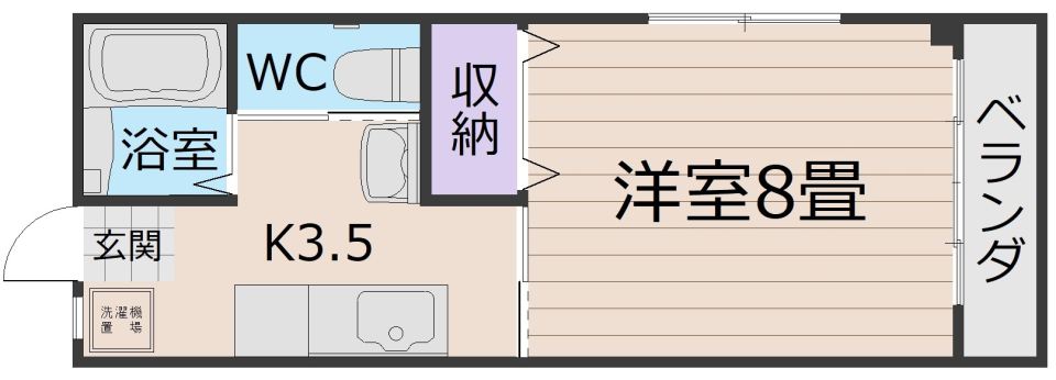 コーポ宇宿１丁目 間取り