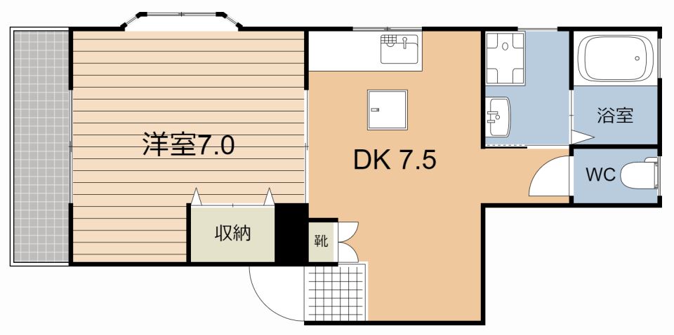 ラフィーネ二軒茶屋 間取り