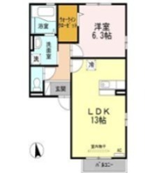 セジュール・シャルマン 間取り