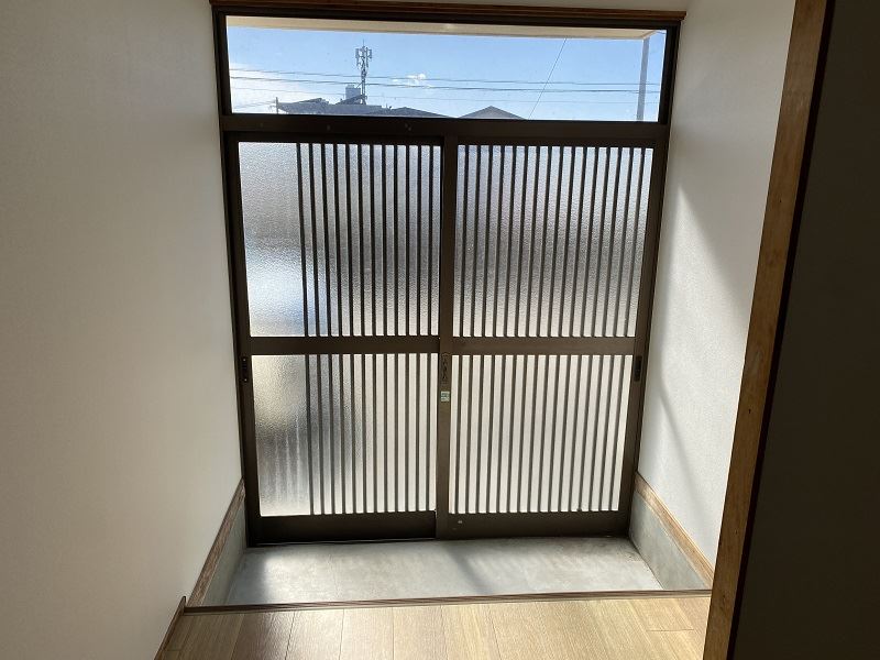 吉野町藤田貸家 玄関