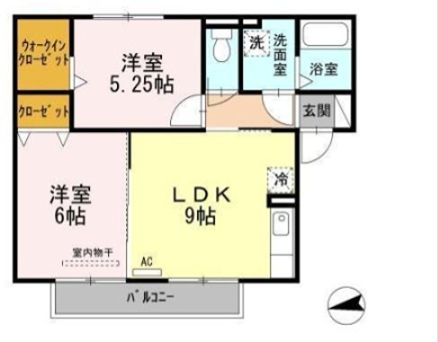 フルール 間取り