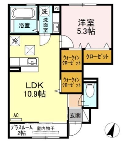アリエッタ　オール電化  間取り