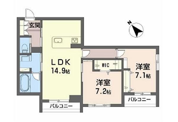 アトリエールＫ 間取り