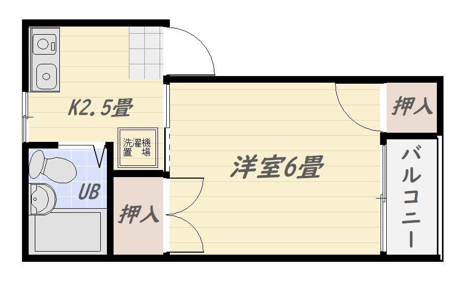 ＣｏＣｏｎＢＬＤ　Ｄｏｕｚ（ココンビル　ドゥーズ） 間取り
