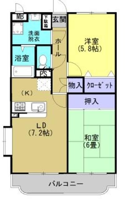 プティレカンＩＺＵＭＩ 間取り