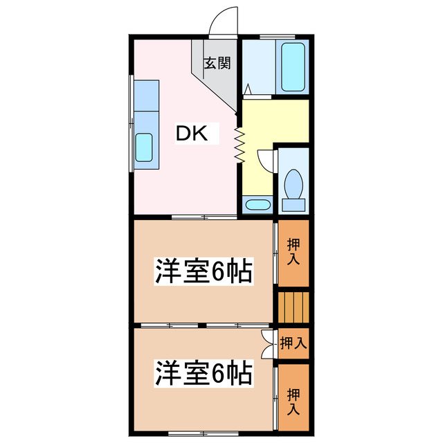 コーポひまわり 間取り