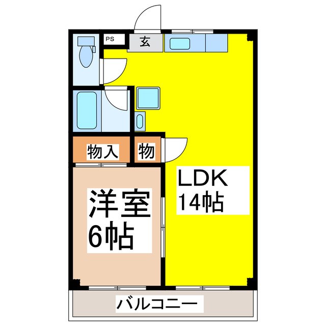 コーポひまわり 間取り