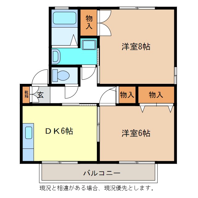 セジュール上高田Ａ 間取り