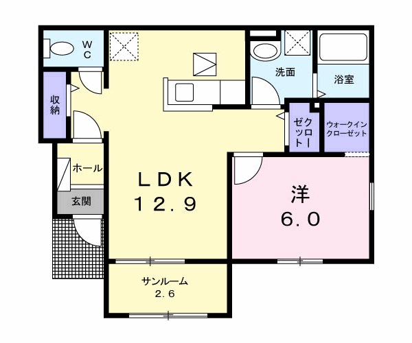 グランドソレイユ 間取り