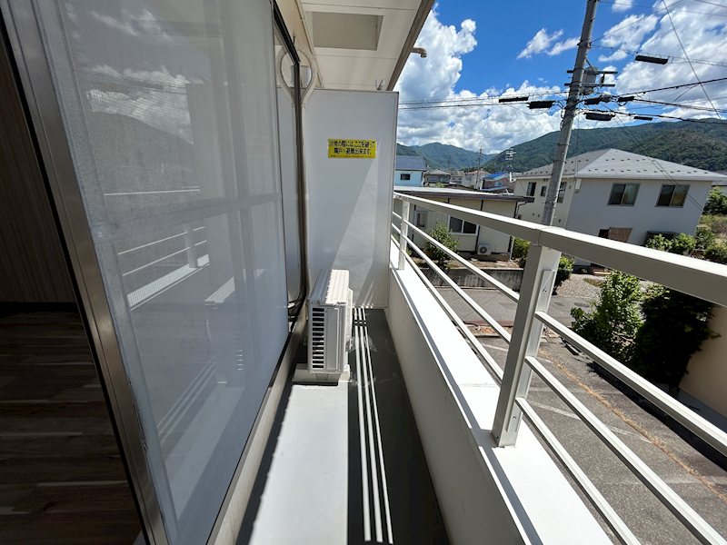 アップルズＨ ベランダ