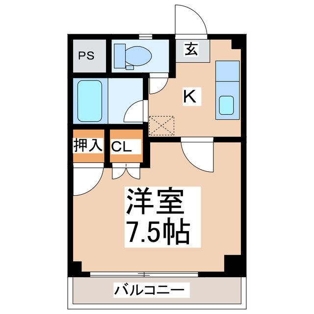 ハイツタカノ 間取り