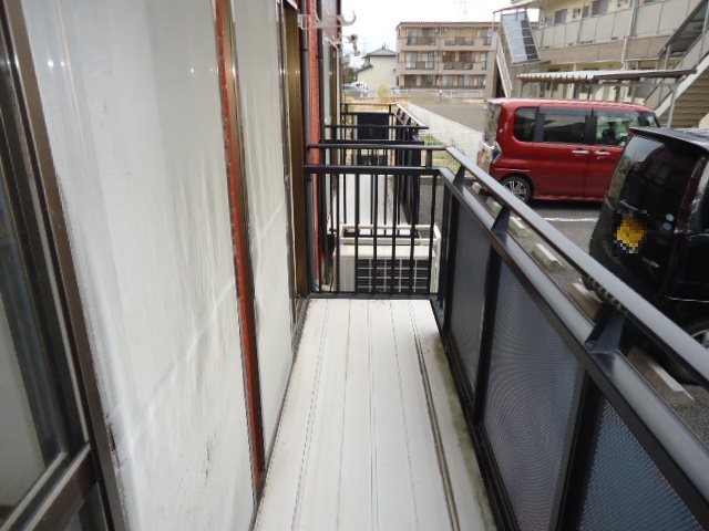 クレセール越野Ａ ベランダ