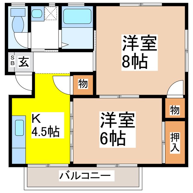 ケーズハウス 間取り