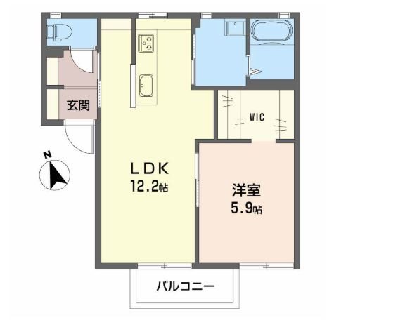メゾンルミエールＡ 間取り